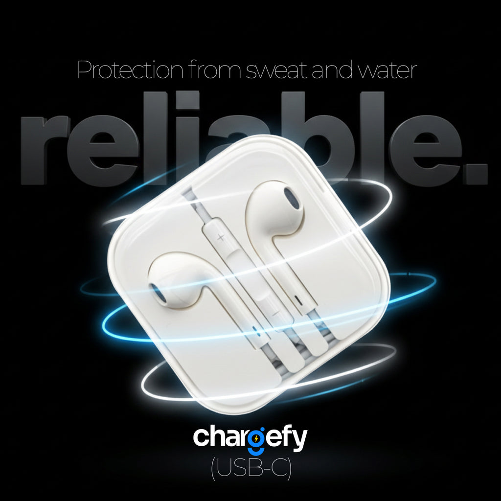 Apple EarPods USB-C (MYQY3AM) - Lossless Audio for iPhone 15/16 & iPad