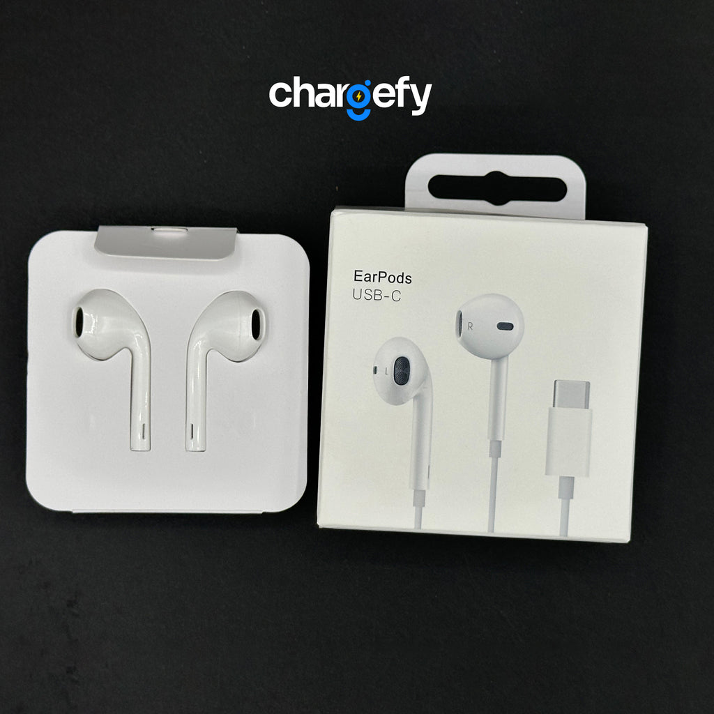 Apple EarPods USB-C (MYQY3AM) - Lossless Audio for iPhone 15/16 & iPad